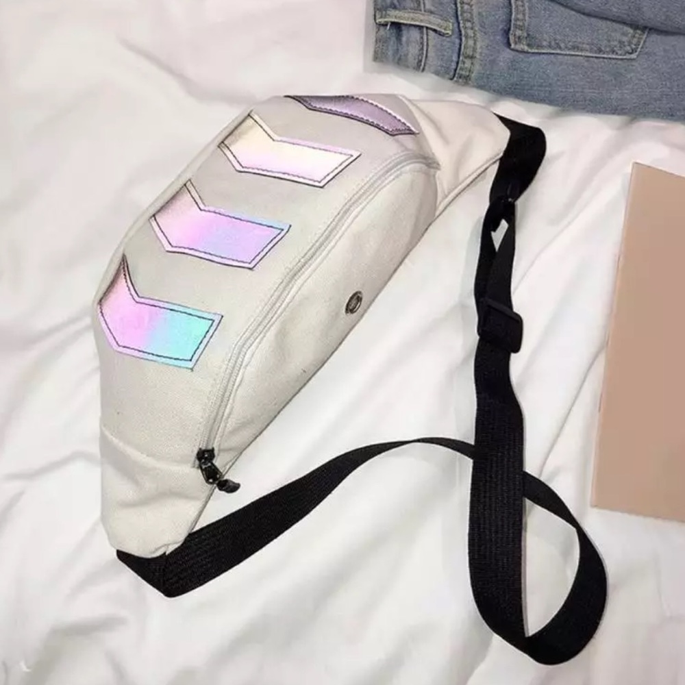 ✨COMING SOON!reflective white bag